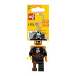LEGO® Iconic privezak za ključeve sa svetlom: Kapetan Kockobradi