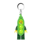 LEGO® Minifigure privezak za ključeve sa svetlom: Devojka u grašak kostimu