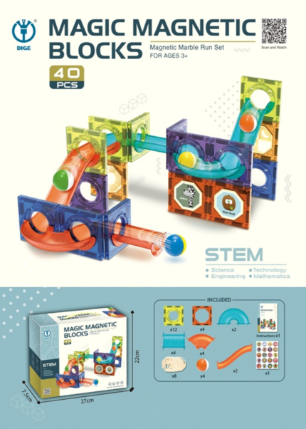Magične kocke – set od 40 delova